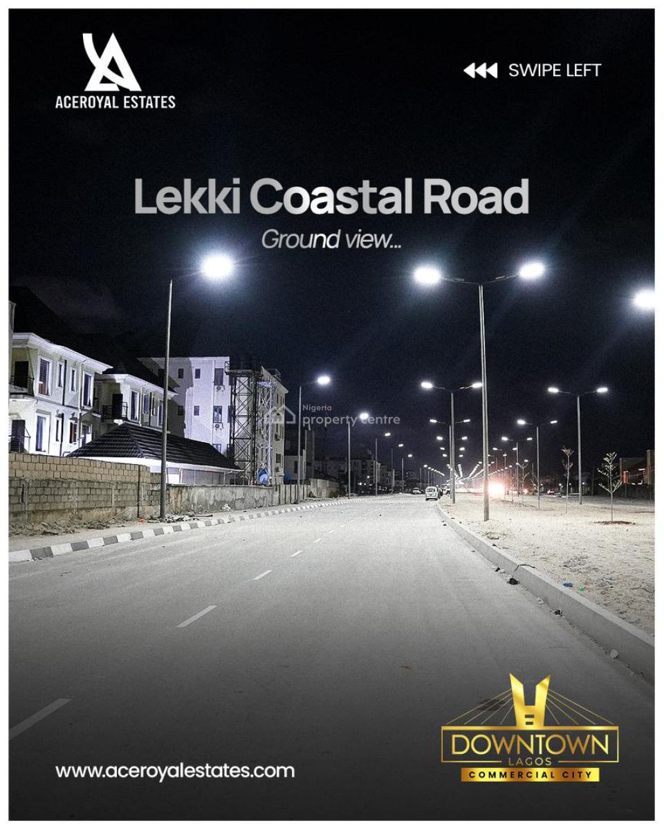 Commercial Estate Land, Directly Facing Lagos Calabar Coastal Road, Iberekodo, Ibeju Lekki, Lagos, Commercial Land for Sale
