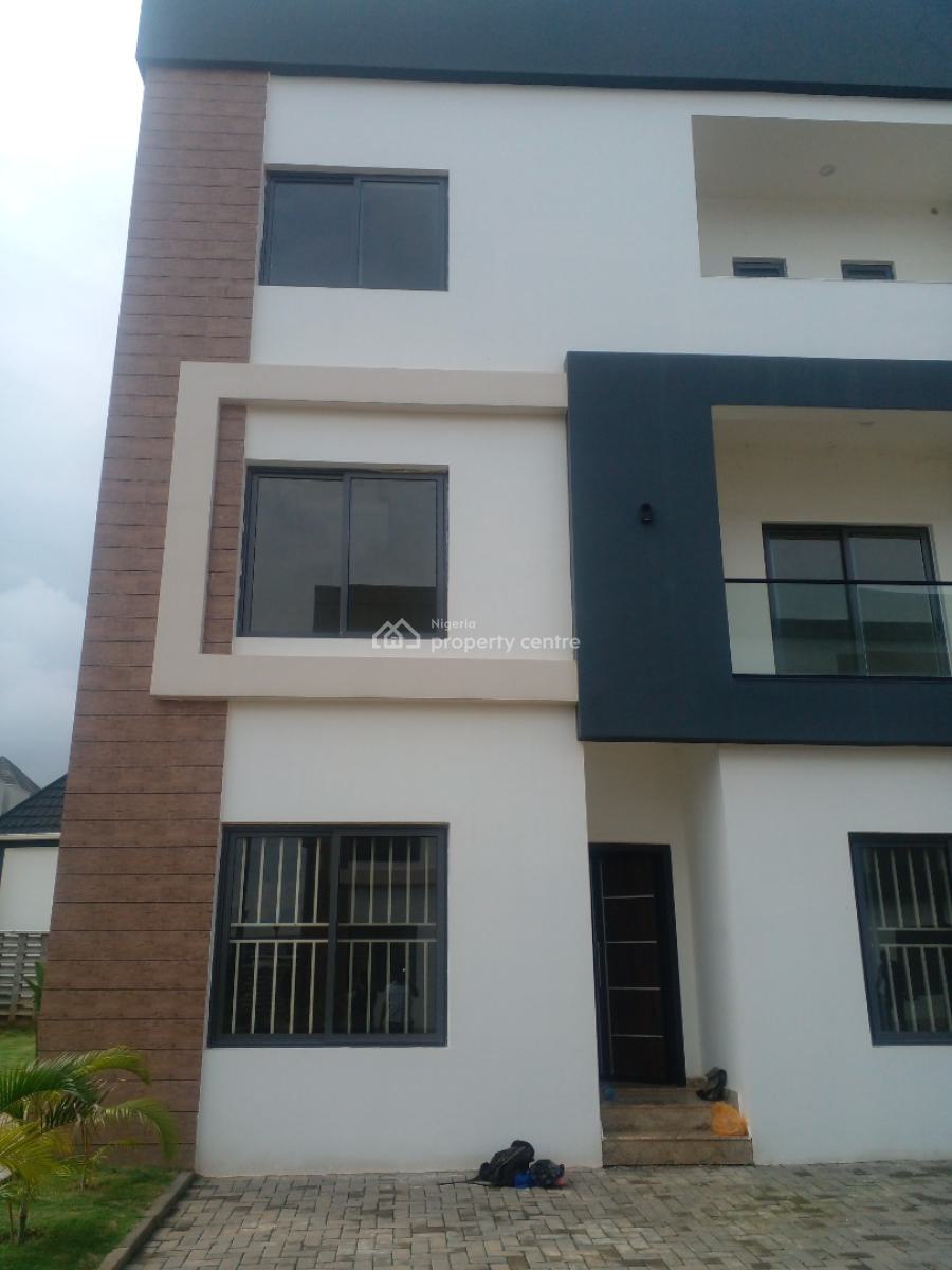 Newly Built 5 Bedroom Terrace Duplex, By Gilmore, Jahi, Abuja, Terraced Duplex for Sale
