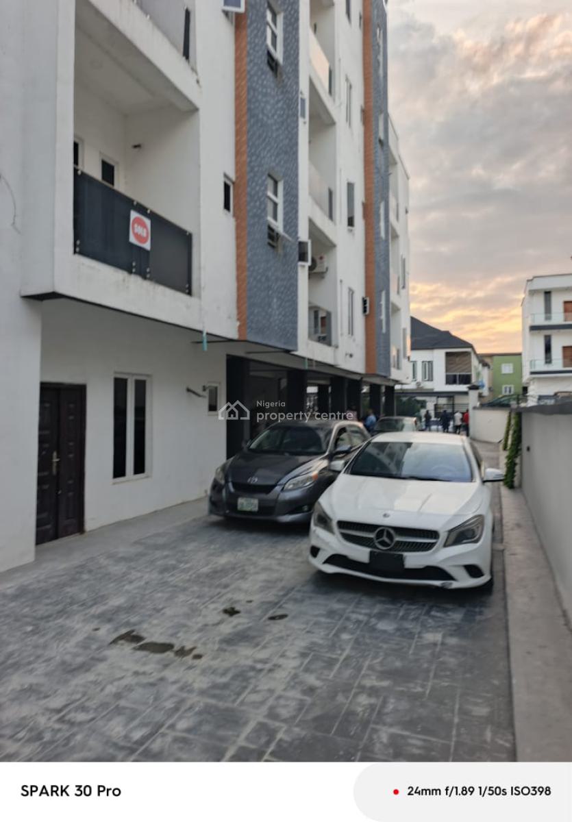Brand New 2 Bedroom Flat in a Secured Estate, Osapa, Lekki, Lagos, Flat / Apartment for Rent