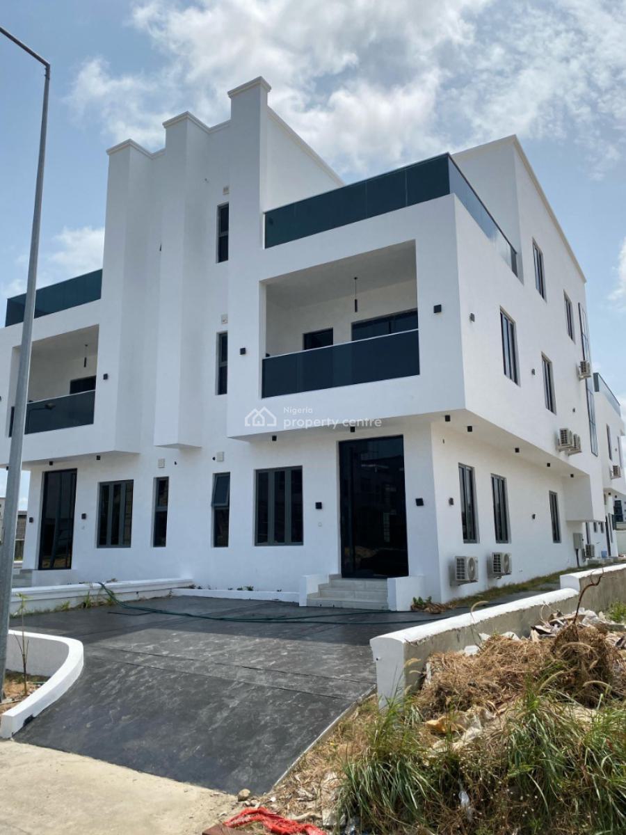 Luxury 4-bedroom Semi-detached  Fully Fitted with Modern Facilities, Cowrie Creek estate, Ikate By Spar Supermarket Road, Ikate, Lekki, Lagos, Semi-detached Duplex for Sale