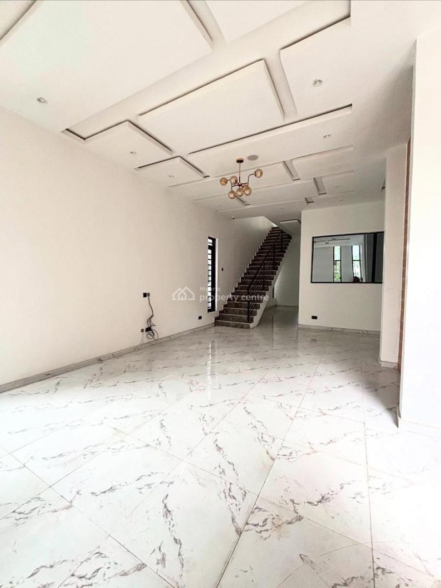 New 4 Bedroom Fully Detached Duplex with Bq, Chevron, Lagos, Lekki, Lagos, Detached Duplex for Rent