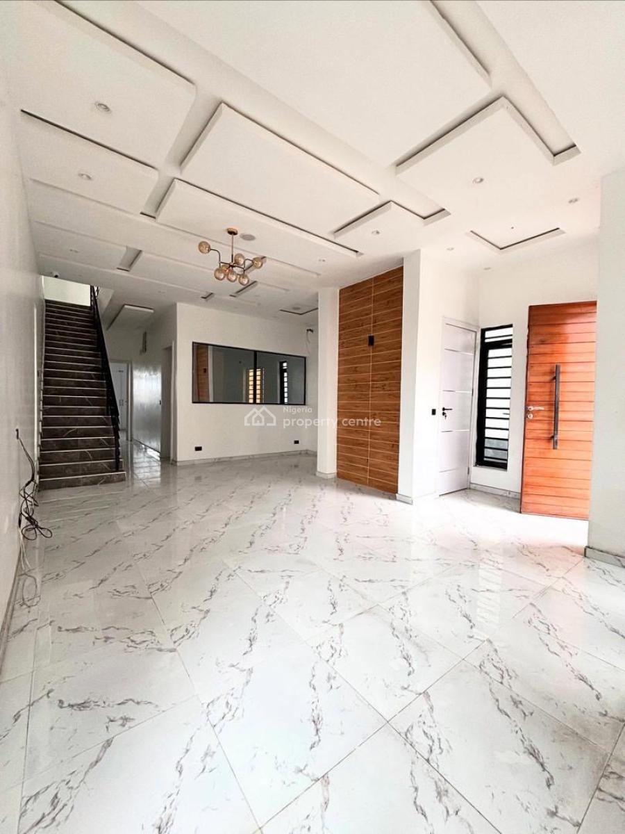 New 4 Bedroom Fully Detached Duplex with Bq, Chevron, Lagos, Lekki, Lagos, Detached Duplex for Rent