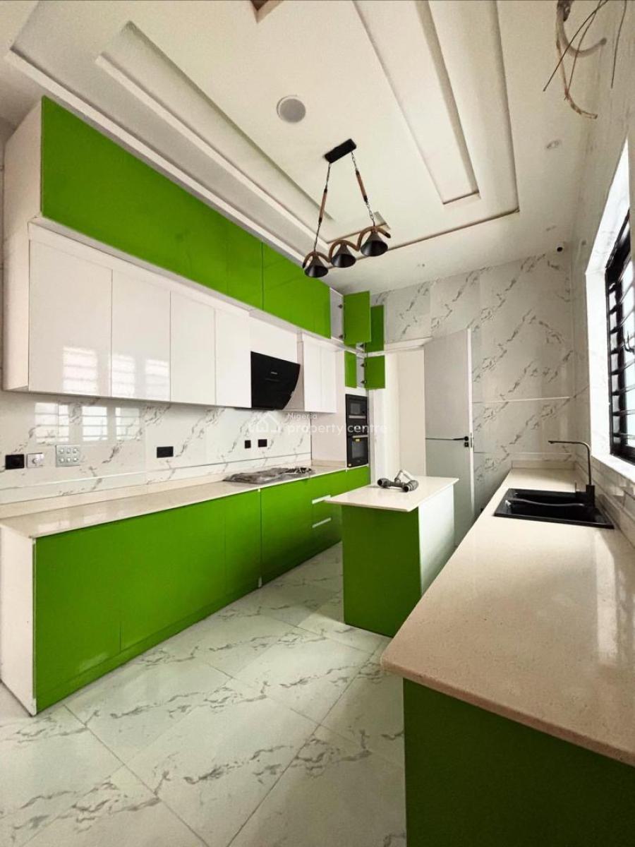 New 4 Bedroom Fully Detached Duplex with Bq, Chevron, Lagos, Lekki, Lagos, Detached Duplex for Rent