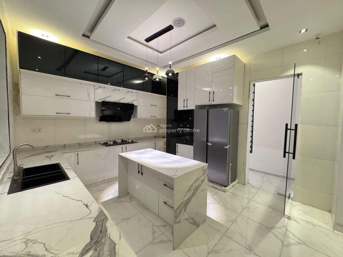 5 Bedroom Fully Detached Smart Duplex, Chevron, Lekki, Lagos, Detached Duplex for Sale