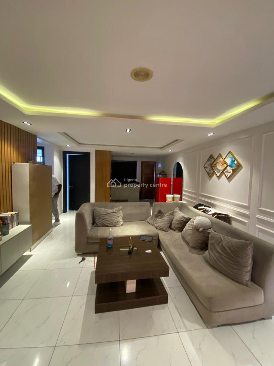 Relatively New 2 Bedroom Paint House with Fitted Kitchen and Two Balco, Agungi Lekki Lagos, Agungi, Lekki, Lagos, House for Rent