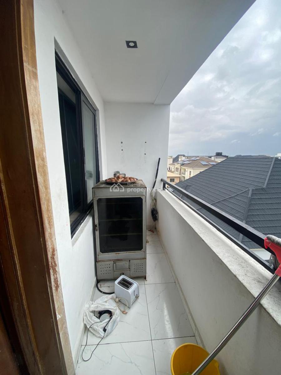 Relatively New 2 Bedroom Paint House with Fitted Kitchen and Two Balco, Agungi Lekki Lagos, Agungi, Lekki, Lagos, House for Rent