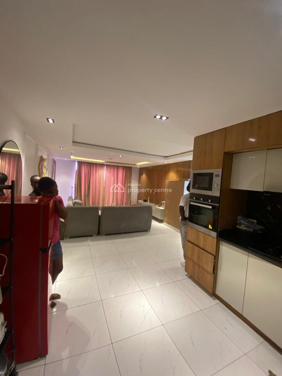 Relatively New 2 Bedroom Paint House with Fitted Kitchen and Two Balco, Agungi Lekki Lagos, Agungi, Lekki, Lagos, House for Rent