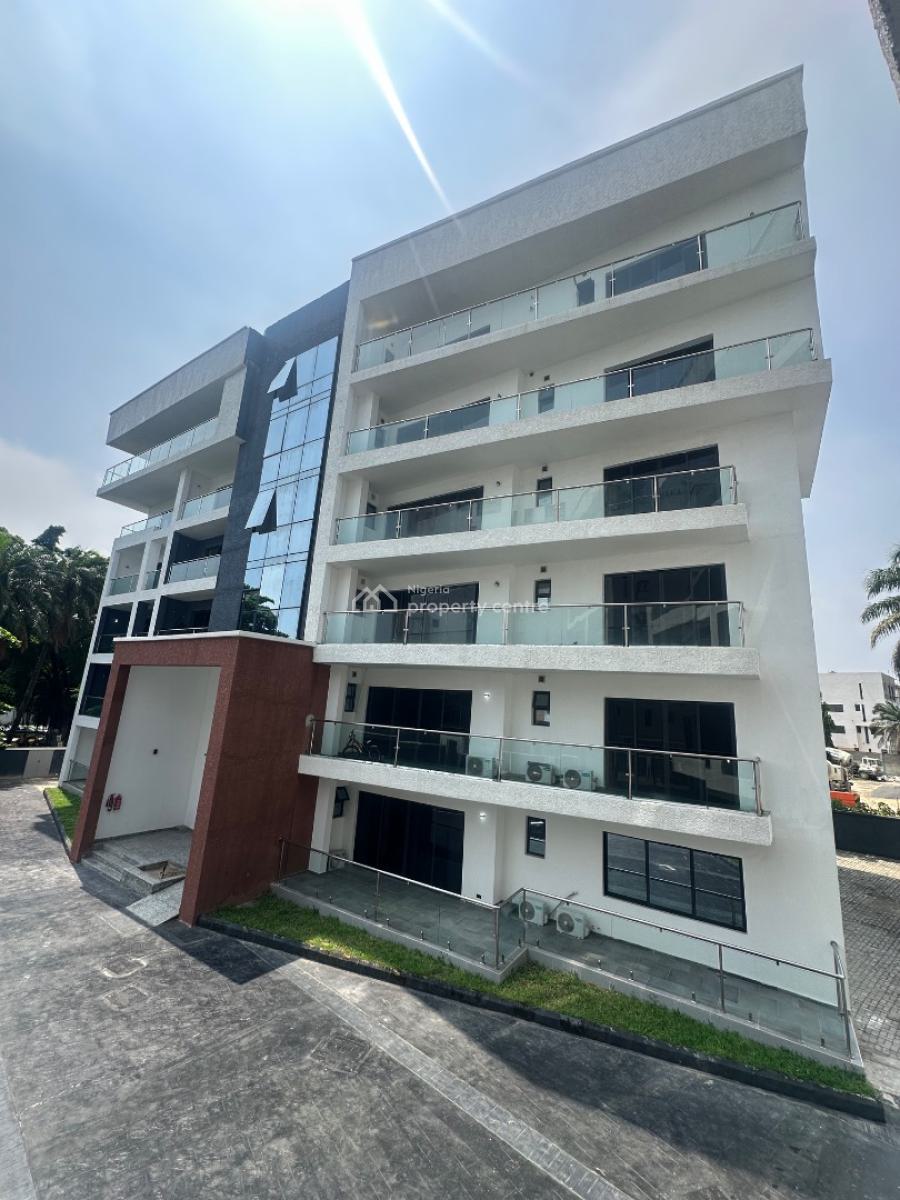 Standard 4-bedroom Terrace With2 Bq, Off. Macdonald Road, Ikoyi, Lagos, Terraced Duplex for Rent