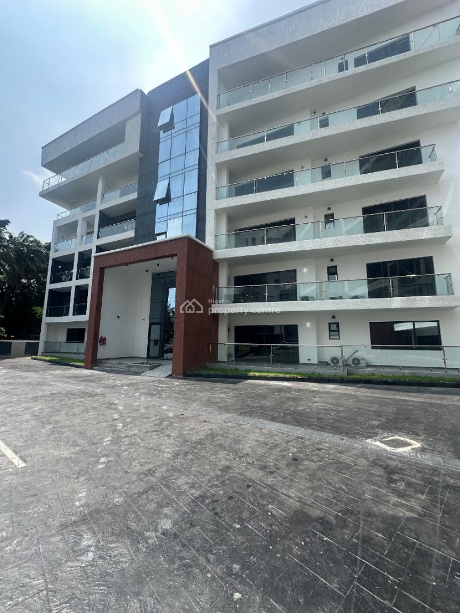 Standard 4-bedroom Terrace With2 Bq, Off. Macdonald Road, Ikoyi, Lagos, Terraced Duplex for Rent