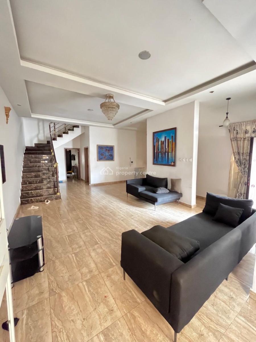 4 Bedroom Semi Detached Duplex with Bq and Security House, Orchid, Lekki, Lagos, Semi-detached Duplex for Rent