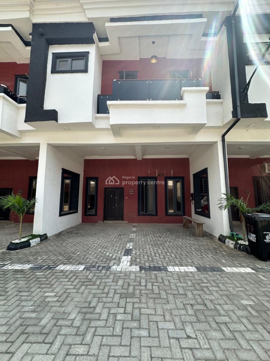 Fully Serviced 4 Bedroom Terraced Duplex, Ikota, Lekki, Lagos, Terraced Duplex for Rent