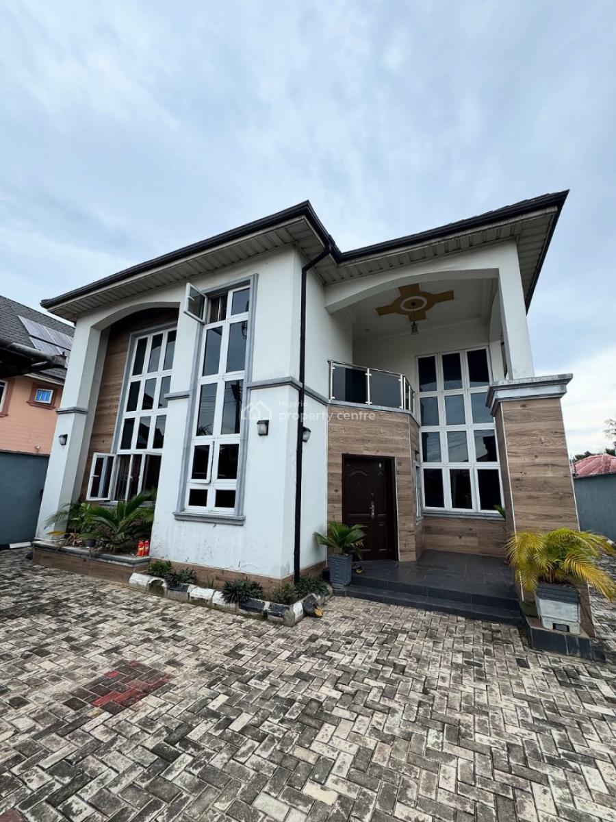 Classic 4 Bedroom Detached Duplex House, Farm Road 2, Eliozu, Port Harcourt, Rivers, Detached Duplex for Sale