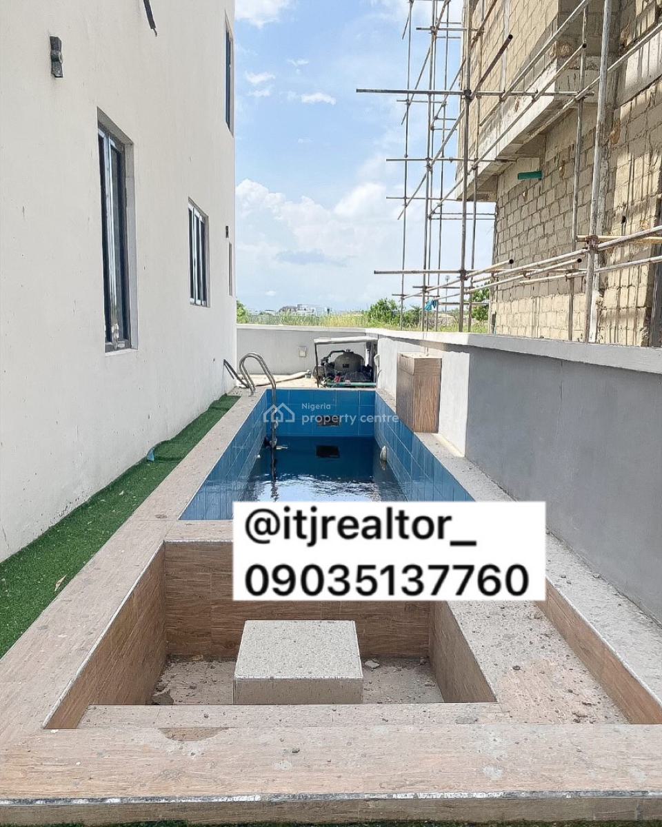 Modern 5 Bedroom Detached Duplex with Swimming Pool and Gym, By Pinnock Beach Estate, Osapa, Lekki, Lagos, Detached Duplex for Sale