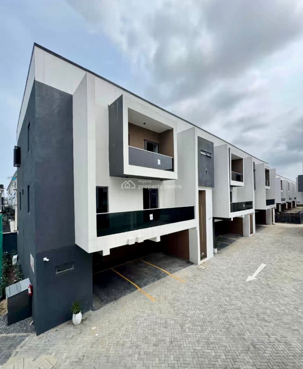 Fully Serviced with 24 Hours Light and with B Q, Ikate, Lekki, Lagos, Terraced Duplex for Rent