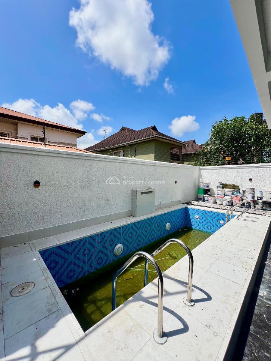 Fully Detached 5-bedroom Home with Cinema & Pool, Lekki Phase 1, Lekki, Lagos, House for Sale