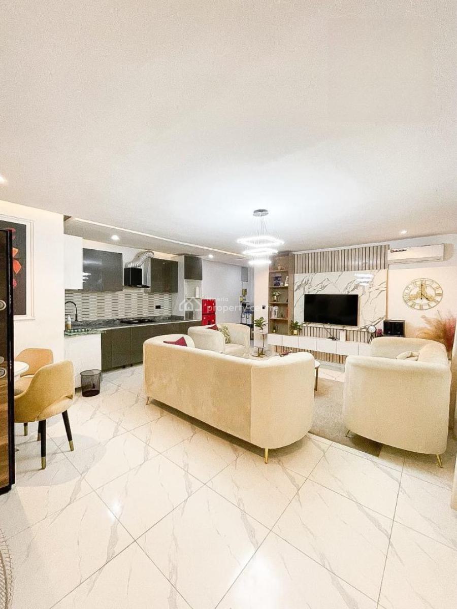 Smart Furnished 2 Bedroom Apartment with Fitted Kitchen,en-suit, Ologolo, Lekki, Lagos, House for Rent
