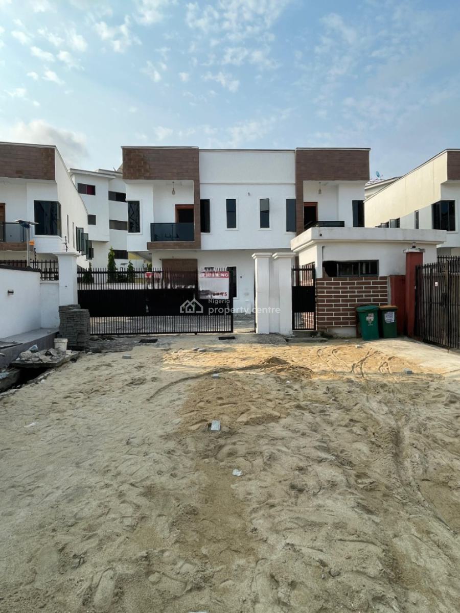 4 Bedroom Semi-detached Duplex with Bq, Ikota, Lekki, Lagos, Semi-detached Duplex for Sale
