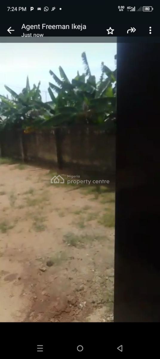 Vacant 4 Bedroom Bungalow with a Mini Flat on a Plot of Land, Alebiosu Close, Olowotedo, Lagos Ibadan Expressway, Magboro, Ogun, Detached Bungalow for Sale