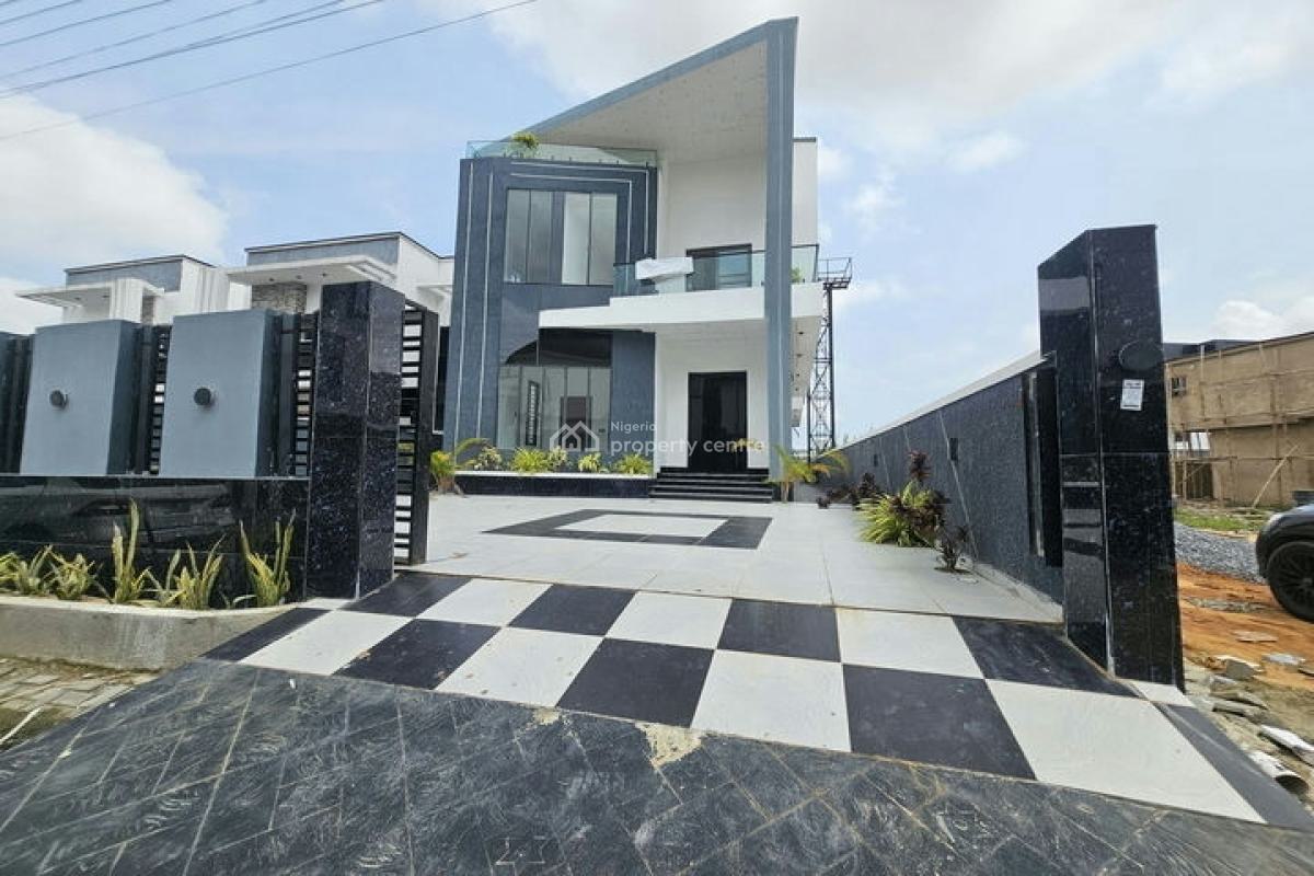 Stunning 5 Bedroom Detached House with Swimming Pool and Bq, Ajah, Lagos, Detached Duplex for Sale