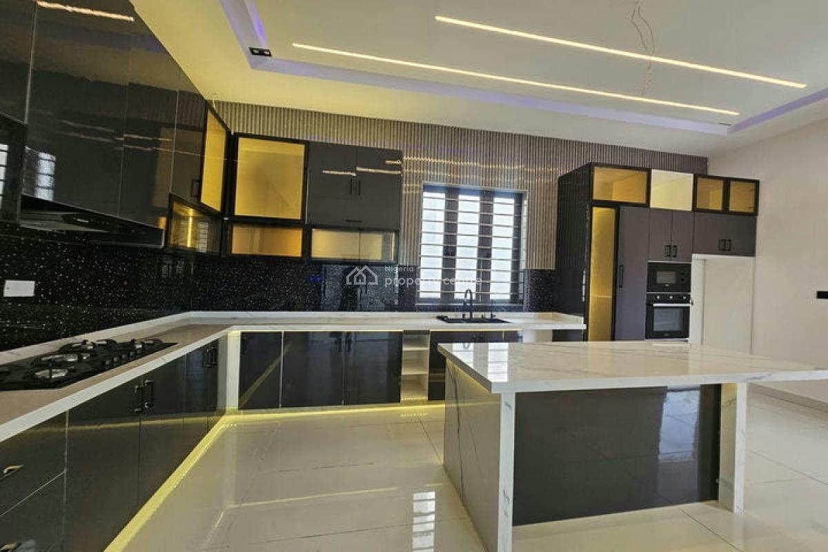Stunning 5 Bedroom Detached House with Swimming Pool and Bq, Ajah, Lagos, Detached Duplex for Sale