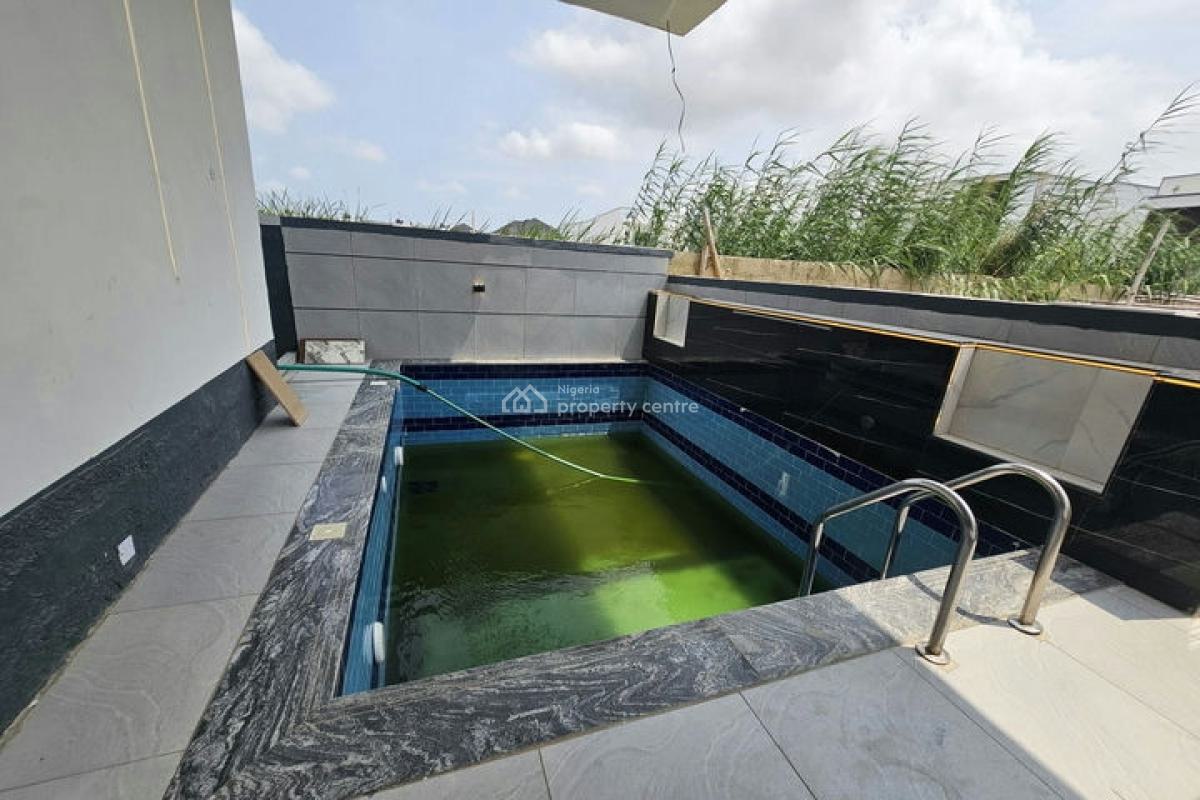 Stunning 5 Bedroom Detached House with Swimming Pool and Bq, Ajah, Lagos, Detached Duplex for Sale