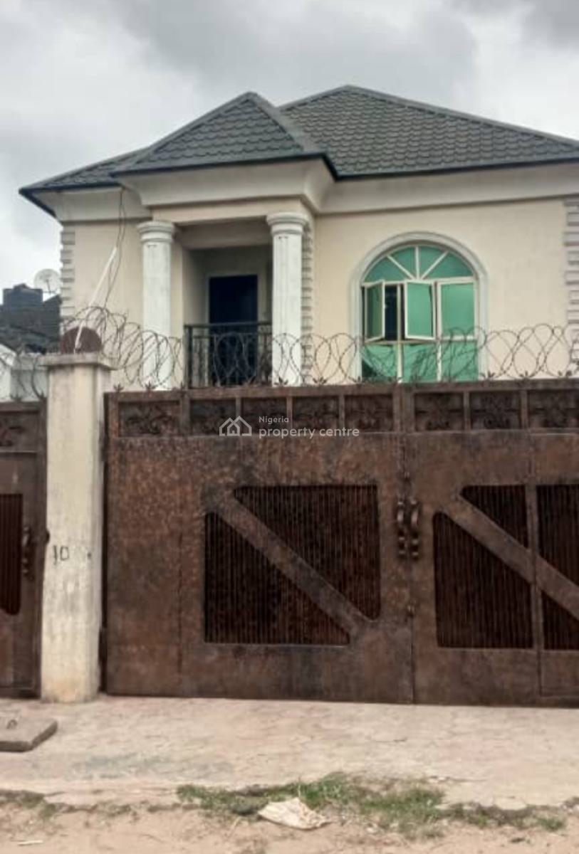 a 4 Bedroom Duplex at The Front Fully Detached with 2 Nos of 3 Bedroom, in Secured Estate at Isheri Olofin Alimosho Lagos, Isheri Olofin, Alimosho, Lagos, Detached Duplex for Sale