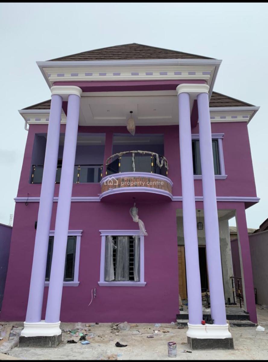 Extremely Finished 6 Bedroom Fully Detached, Duplex , P.o.p Finishing, in Serene Area of Isheri Olofin Alimosho, Isheri Olofin, Alimosho, Lagos, Detached Duplex for Sale