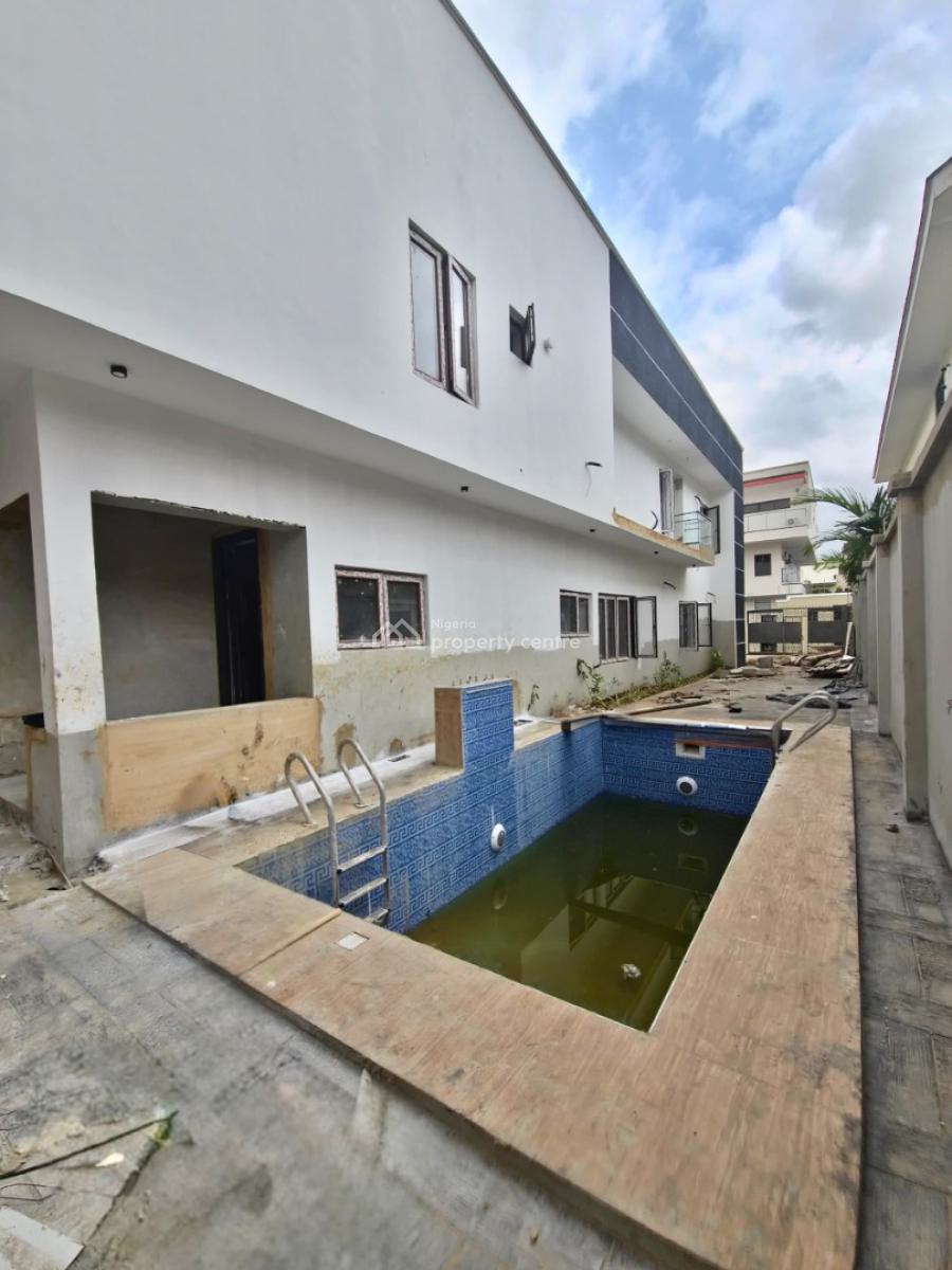 Massive 6-bedroom Fully Detached Duplex Built on a 645sqm Land & Pool., Ikeja Gra, Ikeja, Lagos, Detached Duplex for Sale