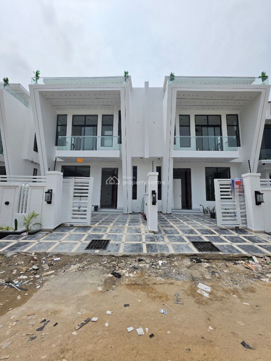 Affordable 4 Bedroom Semi-detached Duplex with Bq, Lekki Palms Estate, Ajah, Lagos, Semi-detached Duplex for Sale