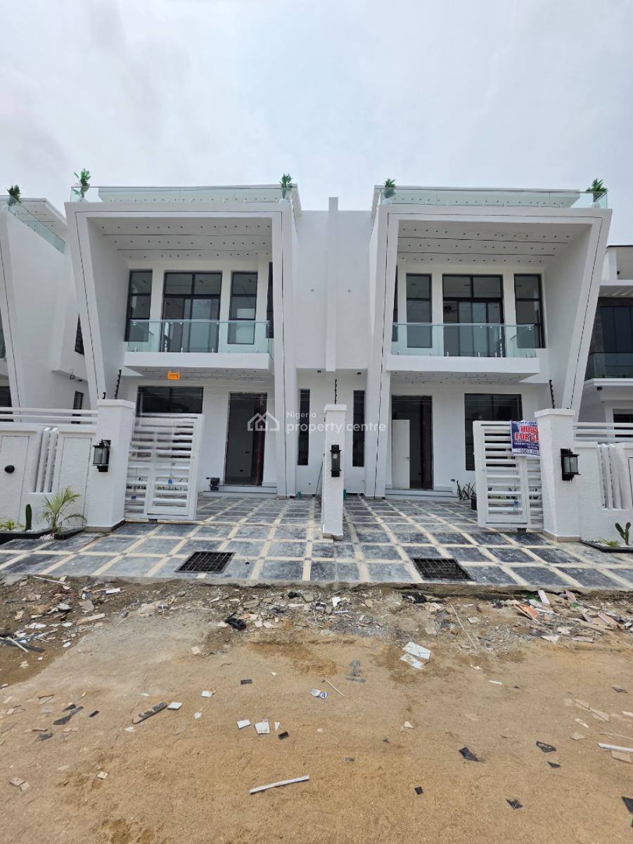Affordable 4 Bedroom Semi-detached Duplex with Bq, Lekki Palms Estate, Ajah, Lagos, Semi-detached Duplex for Sale