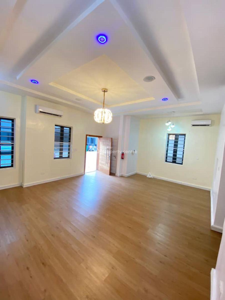 Fully Serviced 4 Bedrooms Semi Detached Duplex with Bq and Pool, Chevron Lekki, Lekki Phase 2, Lekki, Lagos, Semi-detached Duplex for Rent