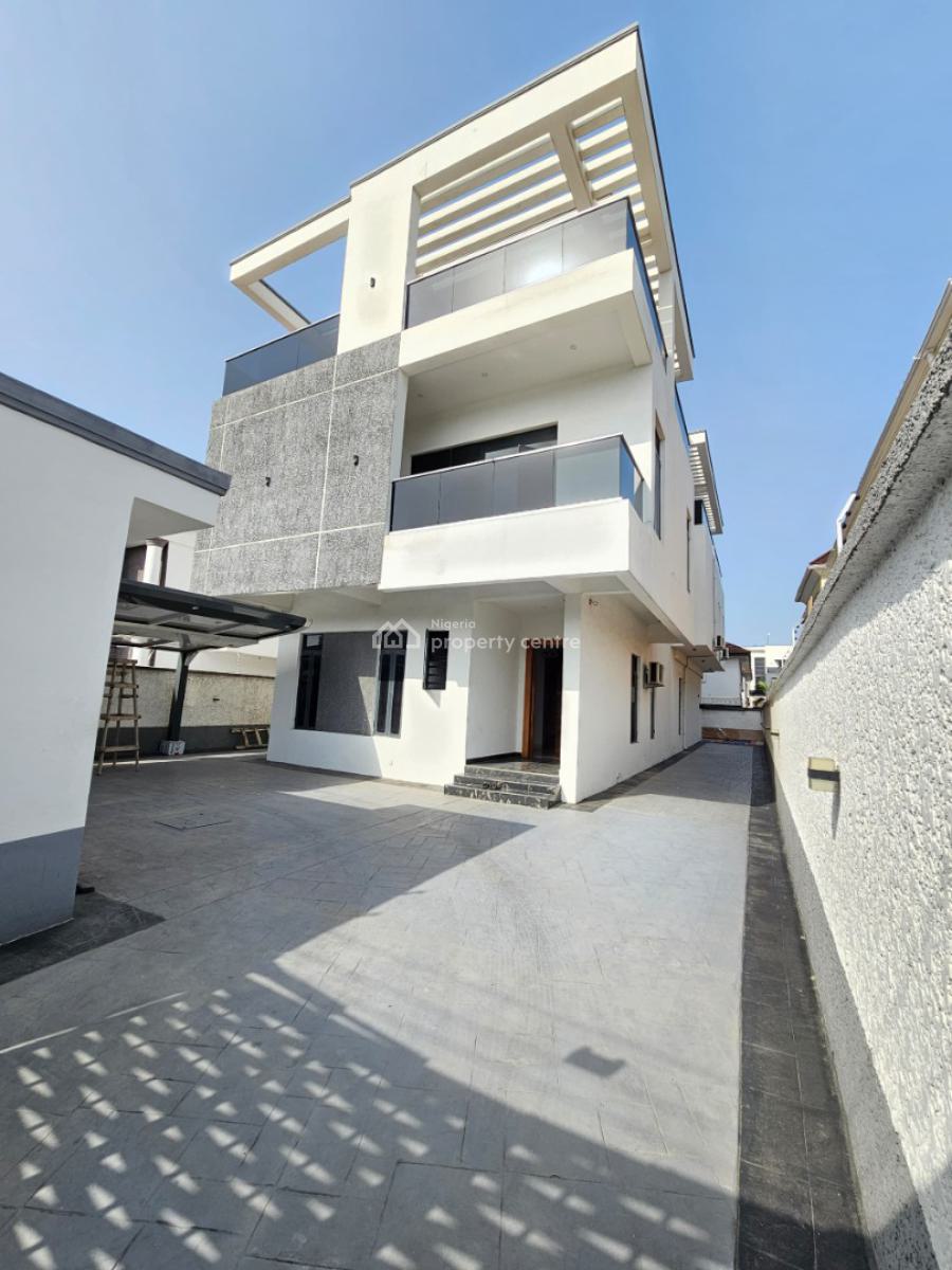 Luxurious Deluxe 5 Bedroom Fully Detached Duplex with Bq and Swim Pool, Lekki Phase 1, Lekki, Lagos, Detached Duplex for Sale