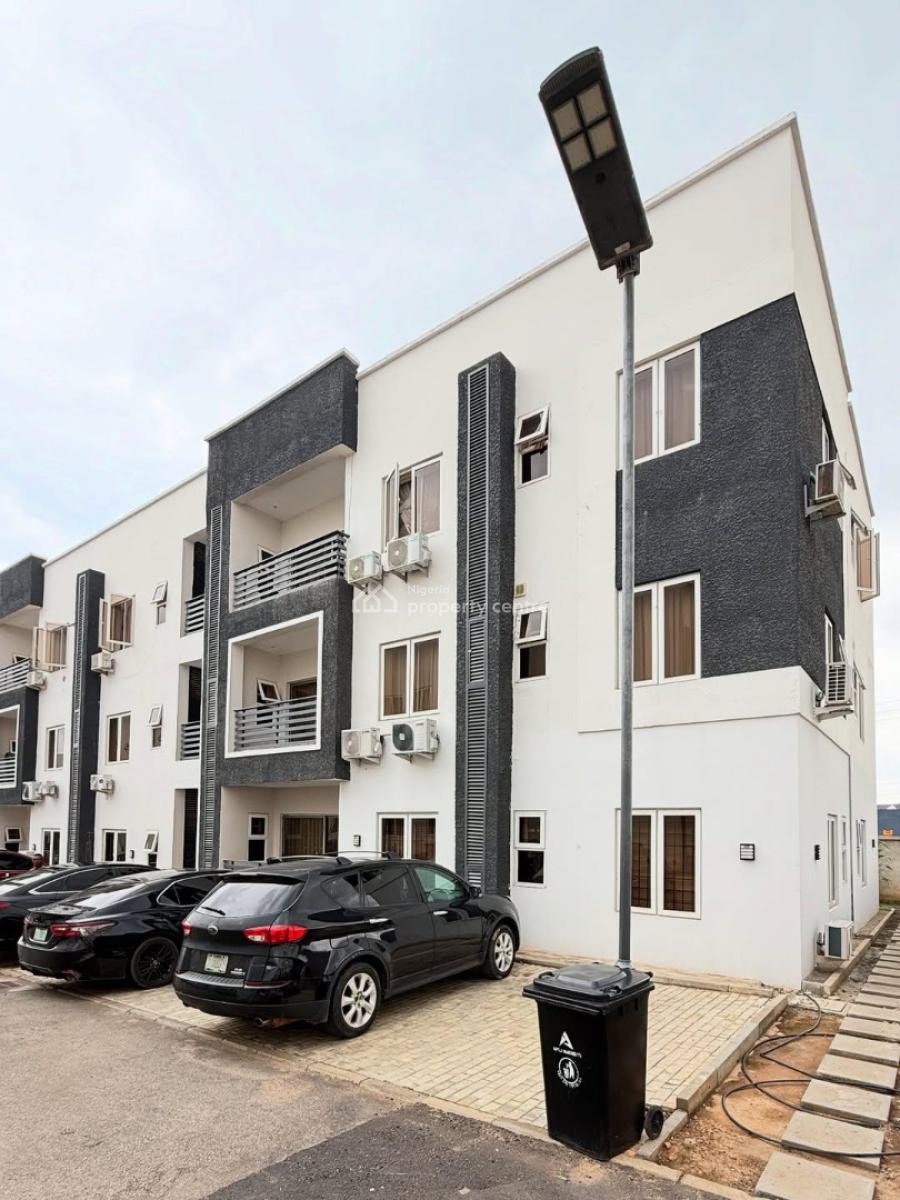 Serviced 3-bedroom Apartment with Tarred Road Access, Life Camp, Abuja, Flat / Apartment for Rent