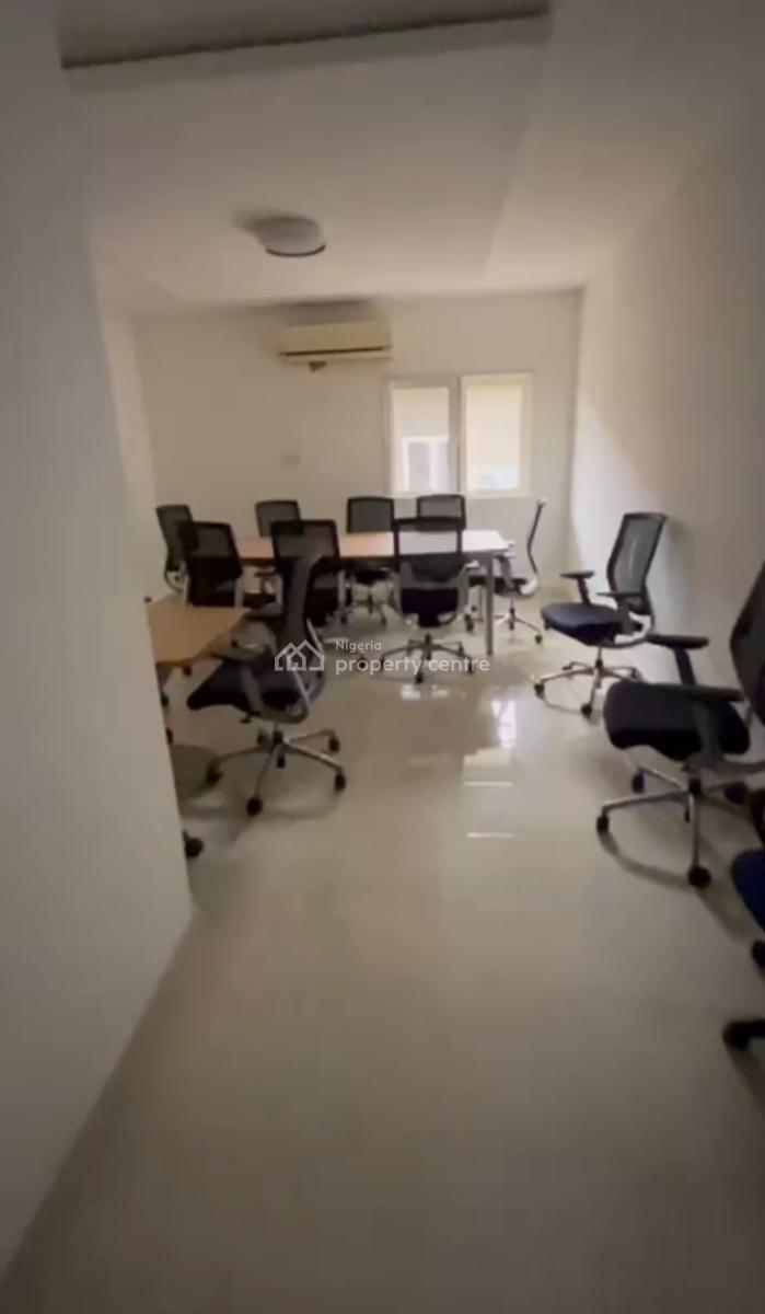 5-bedroom Semi-detached Duplex Office Space on Self Compound with Gene, Fola Oshibo, Lekki Phase 1, Lekki, Lagos, Office Space for Rent