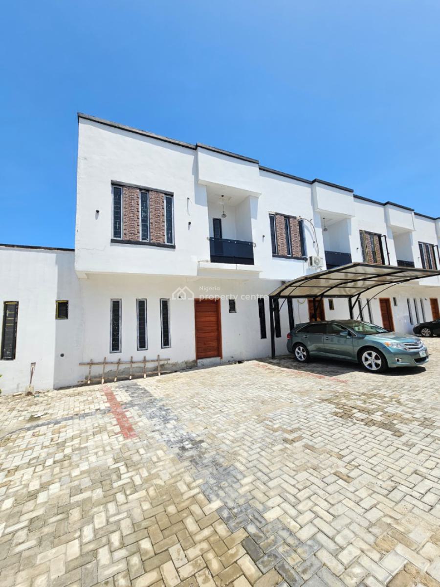 Newly Built Contemporary 2 Bedroom Deluxe Detached Duplex, Chevron, Lekki, Lagos, Terraced Duplex for Sale