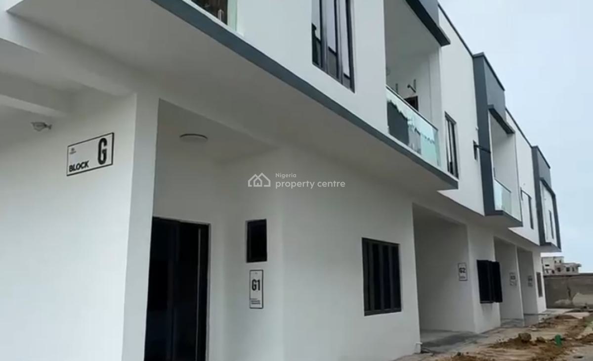 Fully Serviced 3 & 4bedroom Terrace Duplex (price for 3bed), Orchid Road, Lekki, Lagos, Terraced Duplex for Sale