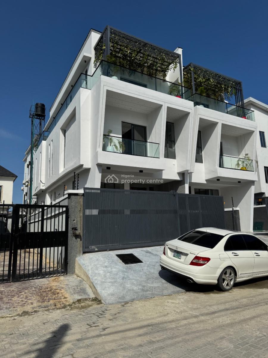 4 Bedroom Semi- Detached Duplex with Bq , Cinema & Pool, Ikota, Lekki, Lagos, Semi-detached Duplex for Sale