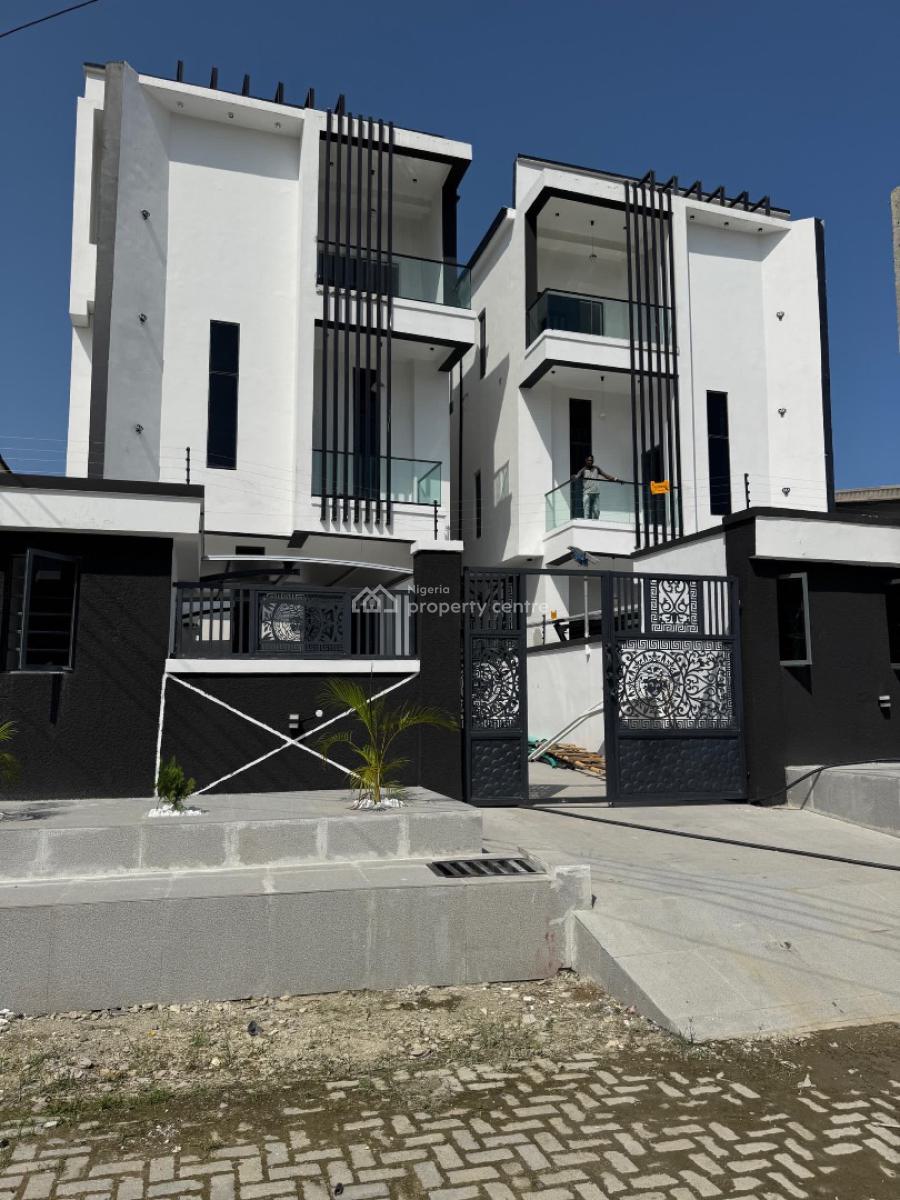 5 Bedroom Detached Duplex with Bq , Gym, Cinema & Pool & Elevator, Ikota, Lekki, Lagos, Detached Duplex for Sale