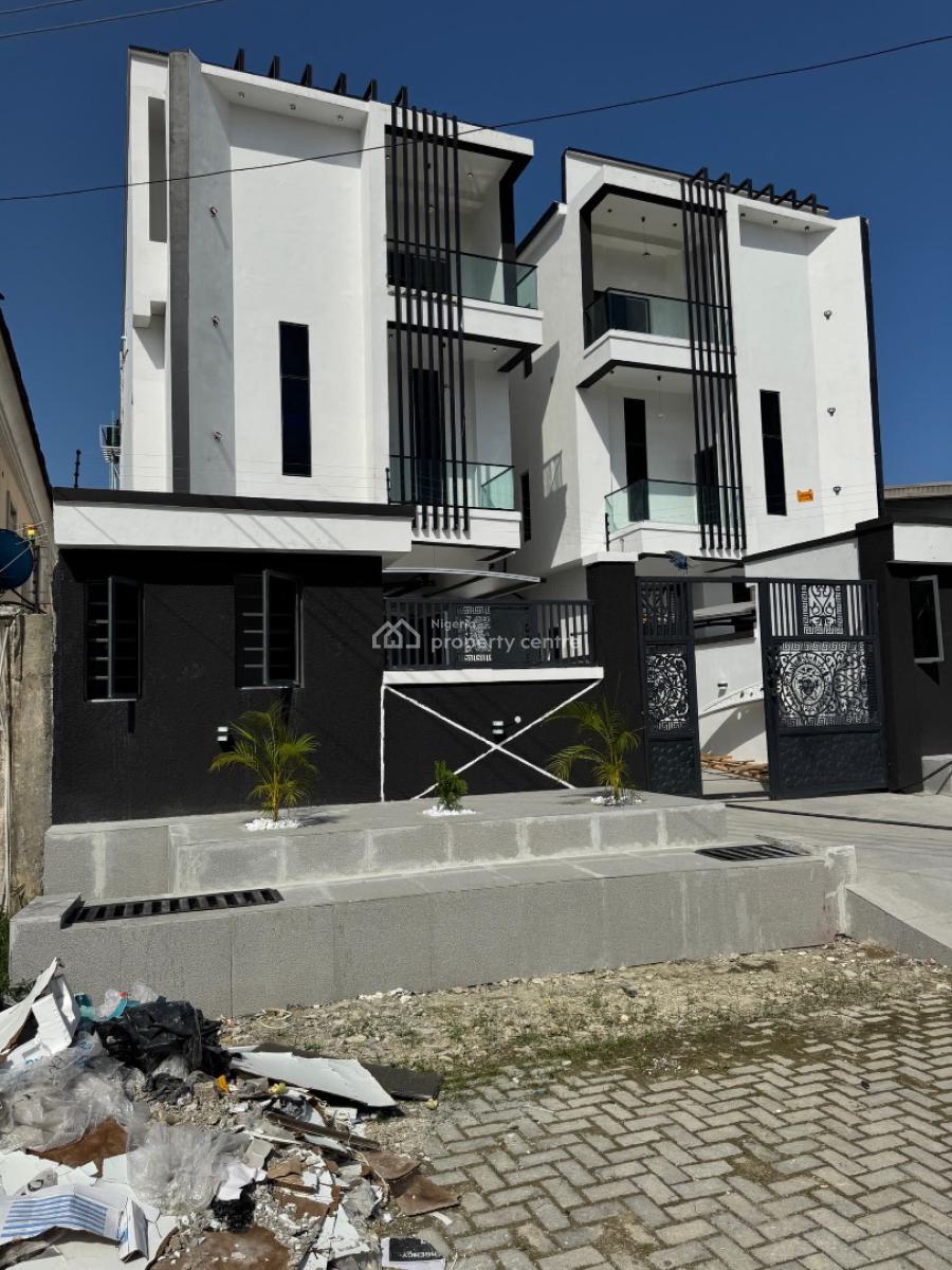 5 Bedroom Detached Duplex with Bq , Gym, Cinema & Pool & Elevator, Ikota, Lekki, Lagos, Detached Duplex for Sale