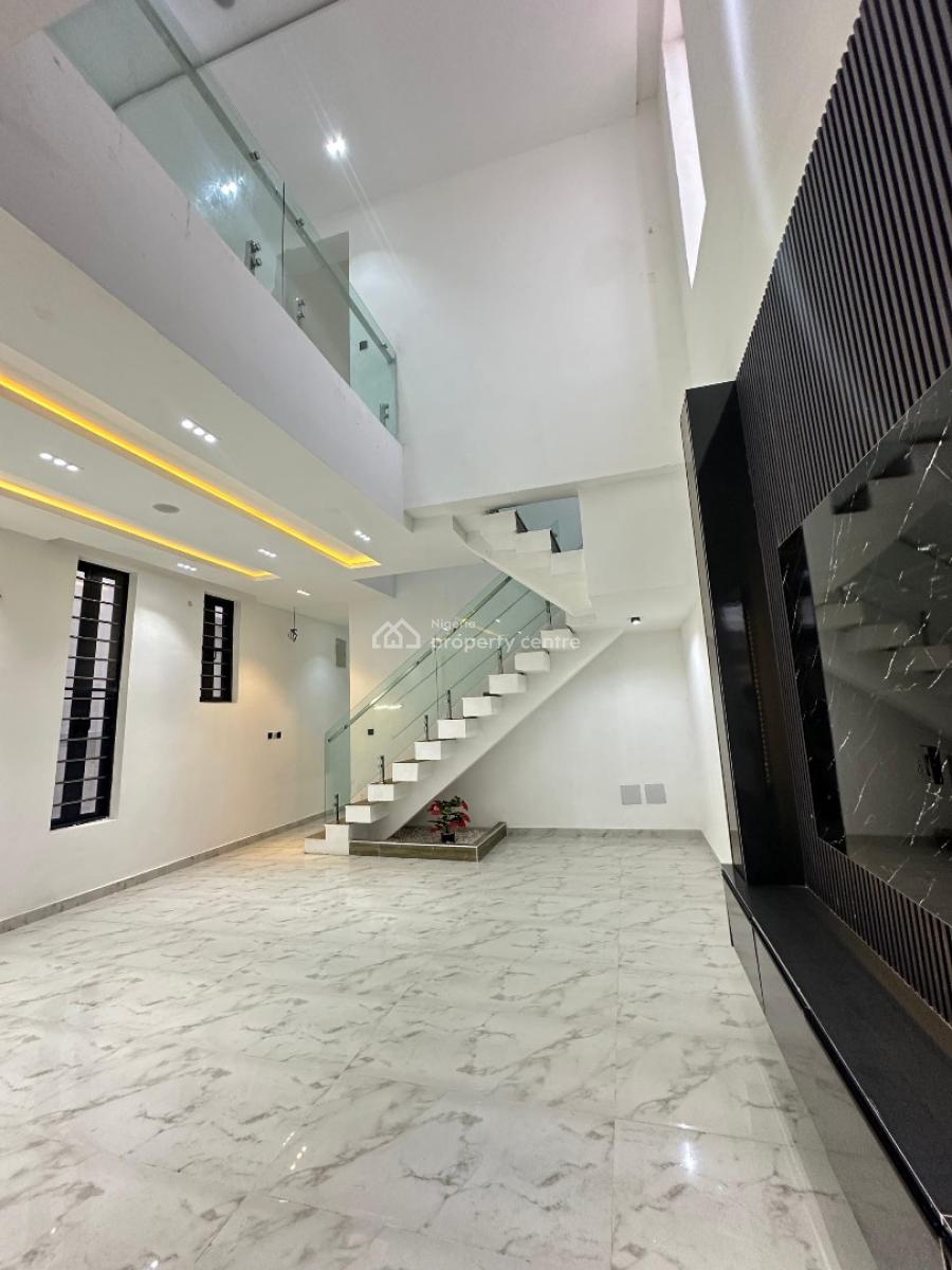 Contemporary 5 Bedroom Fully Detached Duplex with Pool Rooftop and Bq, Idado, Lekki, Lagos, Detached Duplex for Sale