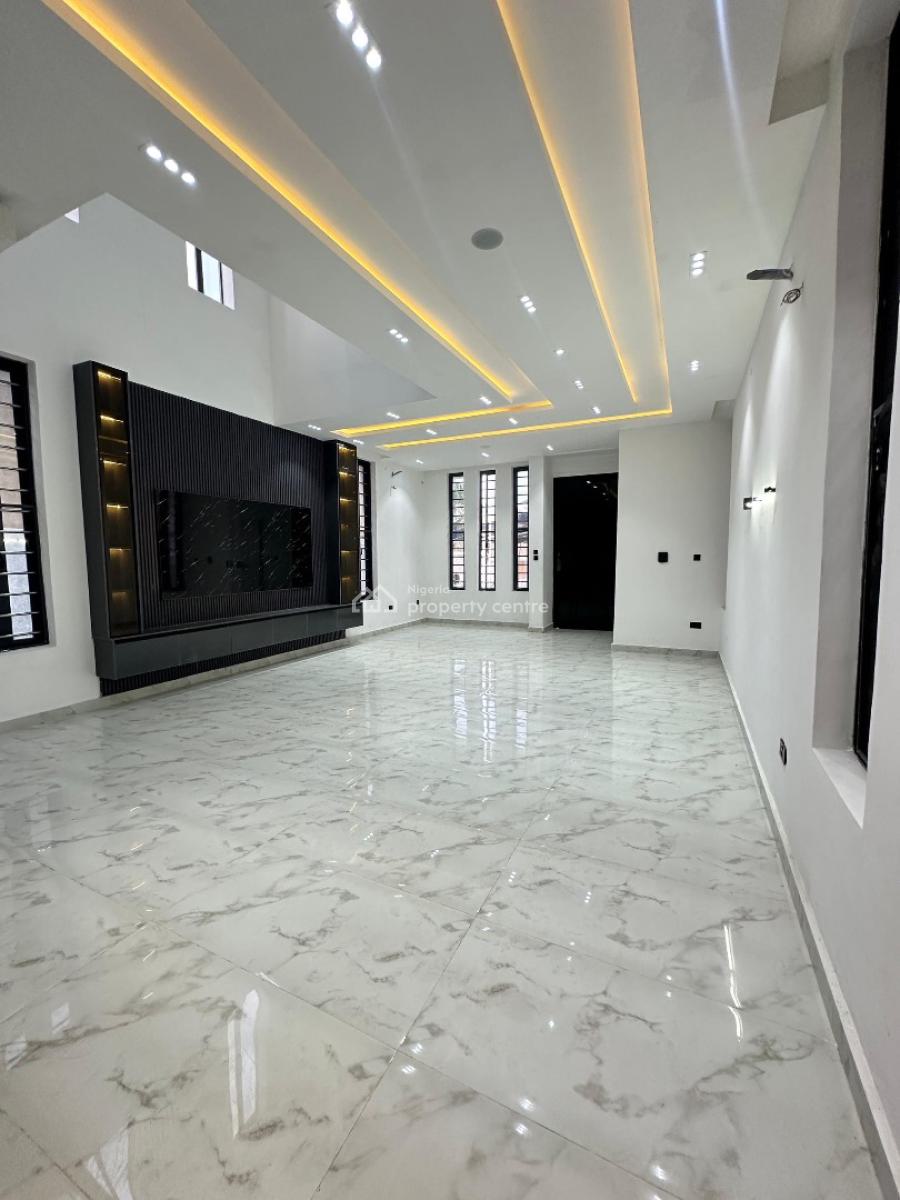 Contemporary 5 Bedroom Fully Detached Duplex with Pool Rooftop and Bq, Idado, Lekki, Lagos, Detached Duplex for Sale