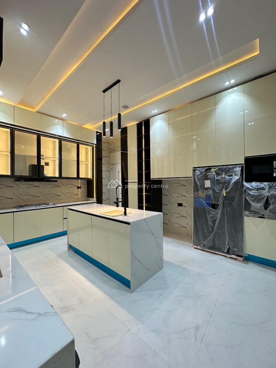 Contemporary 5 Bedroom Fully Detached Duplex with Pool Rooftop and Bq, Idado, Lekki, Lagos, Detached Duplex for Sale