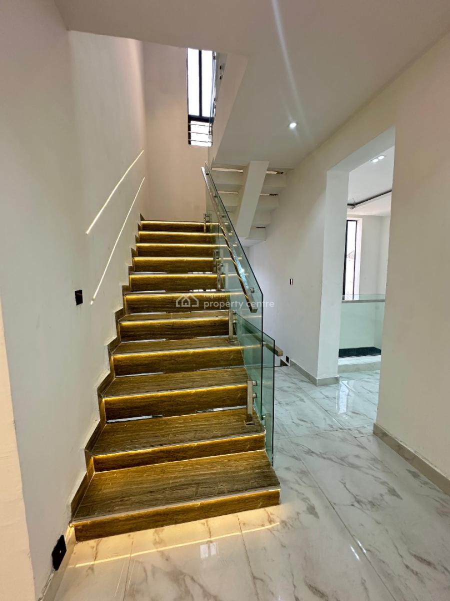 Contemporary 5 Bedroom Fully Detached Duplex with Pool Rooftop and Bq, Idado, Lekki, Lagos, Detached Duplex for Sale