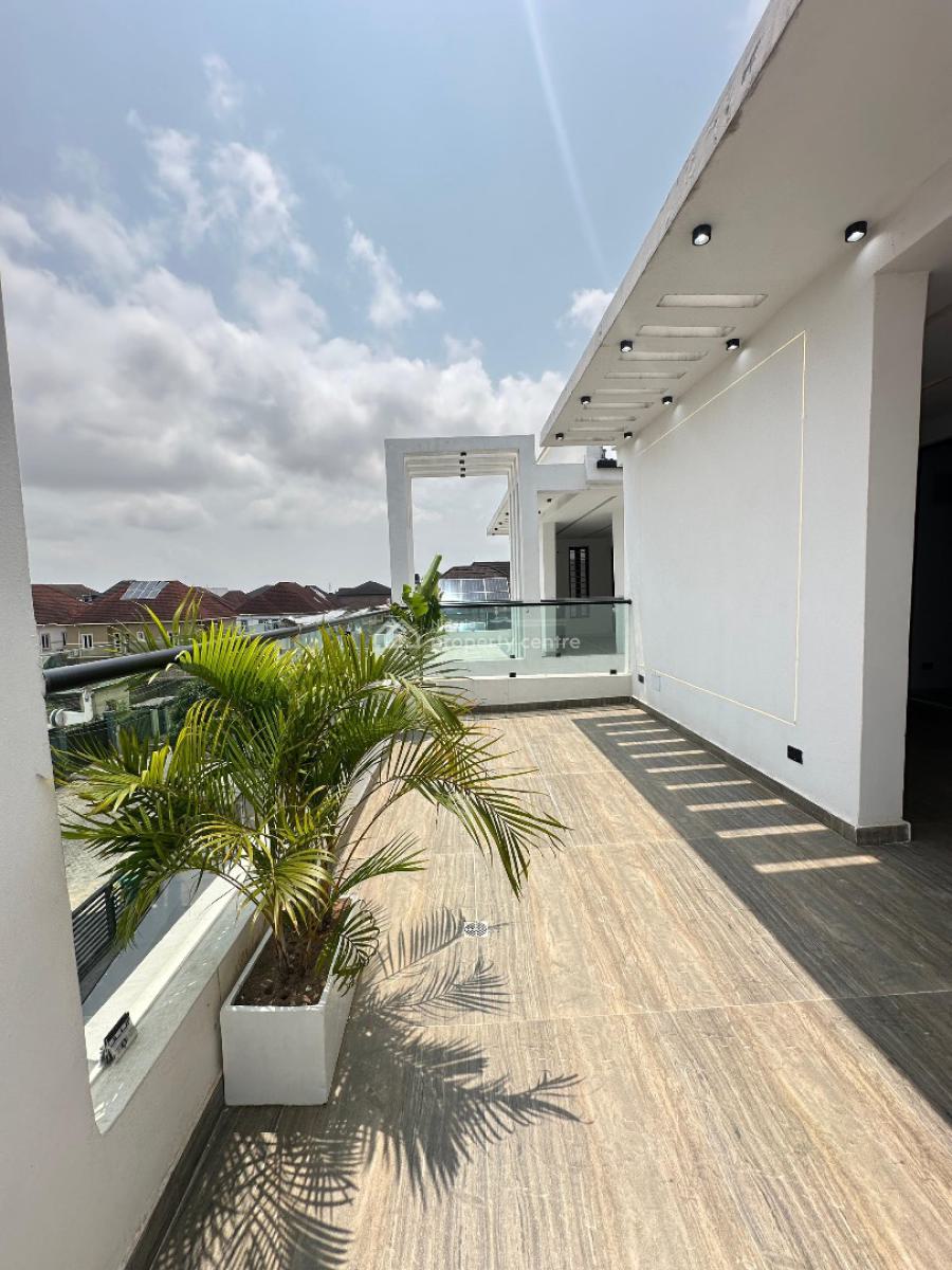 Contemporary 5 Bedroom Fully Detached Duplex with Pool Rooftop and Bq, Idado, Lekki, Lagos, Detached Duplex for Sale