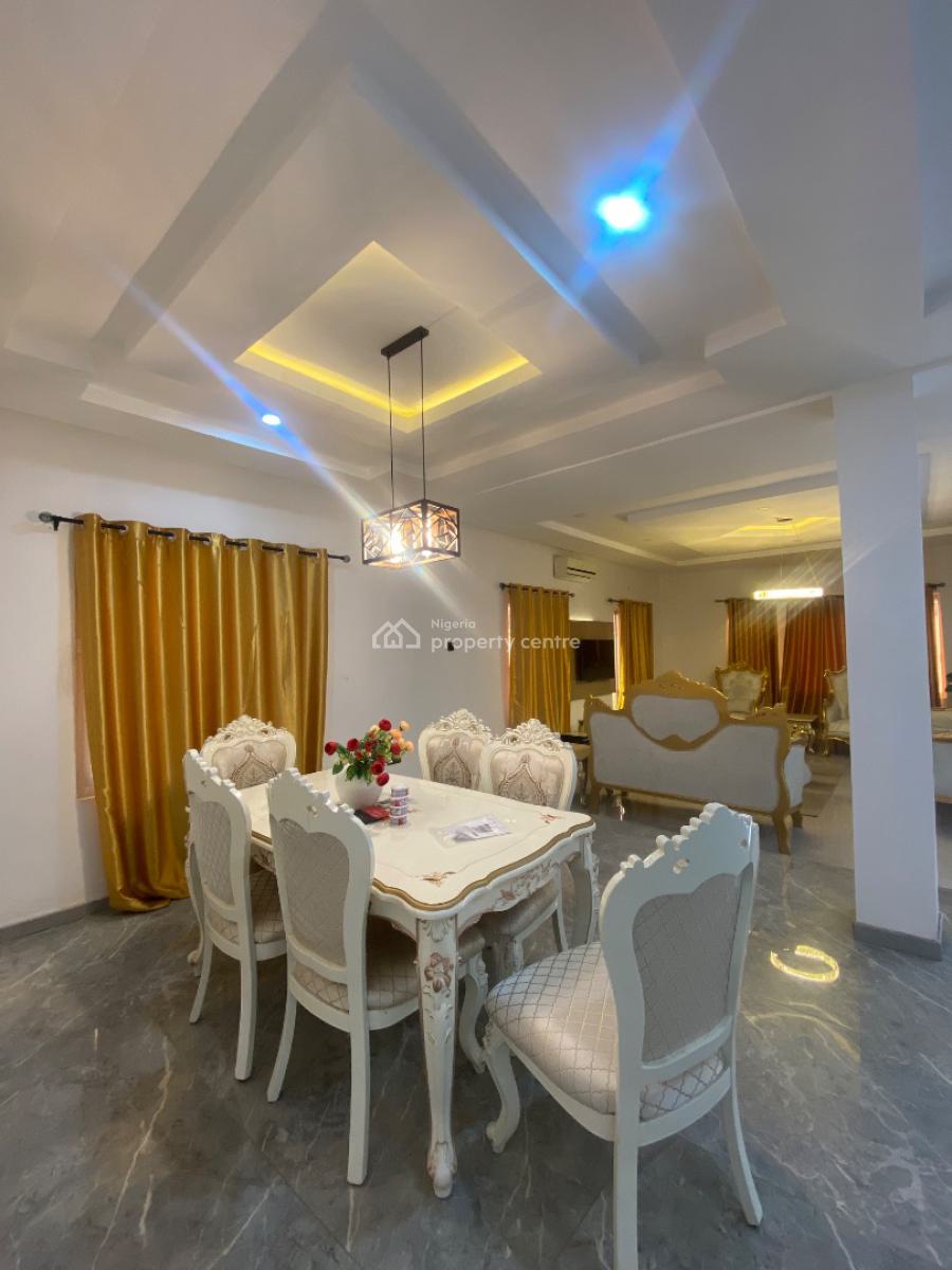 Furnished Luxury 4bed,bq, Constant Light, Inverter,large Compound, Abraham Adesanya, Ajah Lagos, Ajah, Lagos, Semi-detached Duplex for Rent