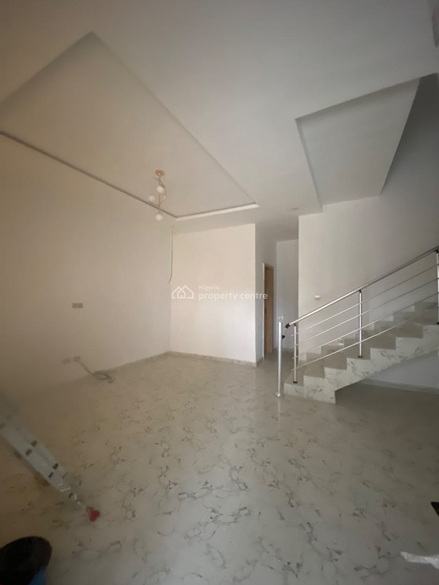 New 4bed Terrace in a Secured Estate with Swimming Pool and Play Grnd, an Estate at Lekki County Home, Lekki, Lagos, Terraced Duplex for Rent