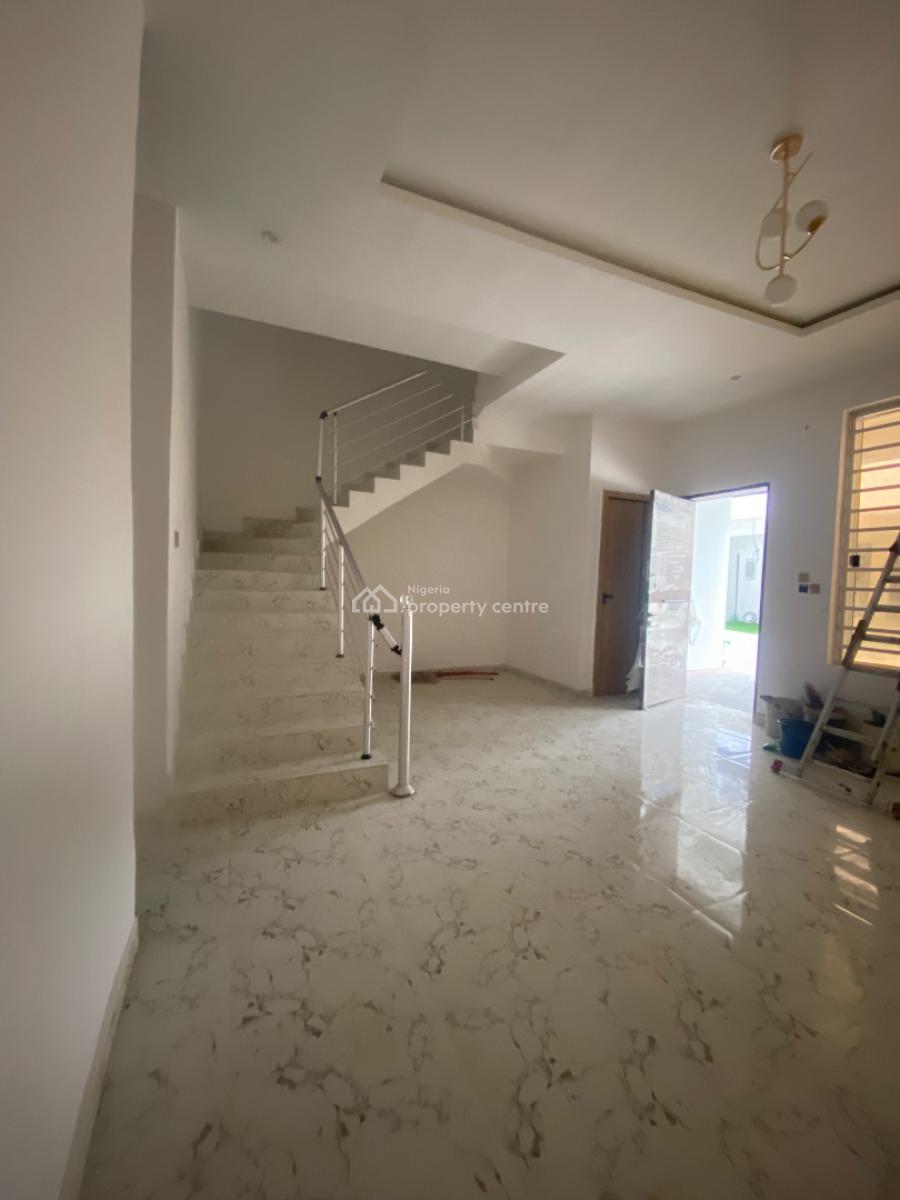 New 4bed Terrace in a Secured Estate with Swimming Pool and Play Grnd, an Estate at Lekki County Home, Lekki, Lagos, Terraced Duplex for Rent