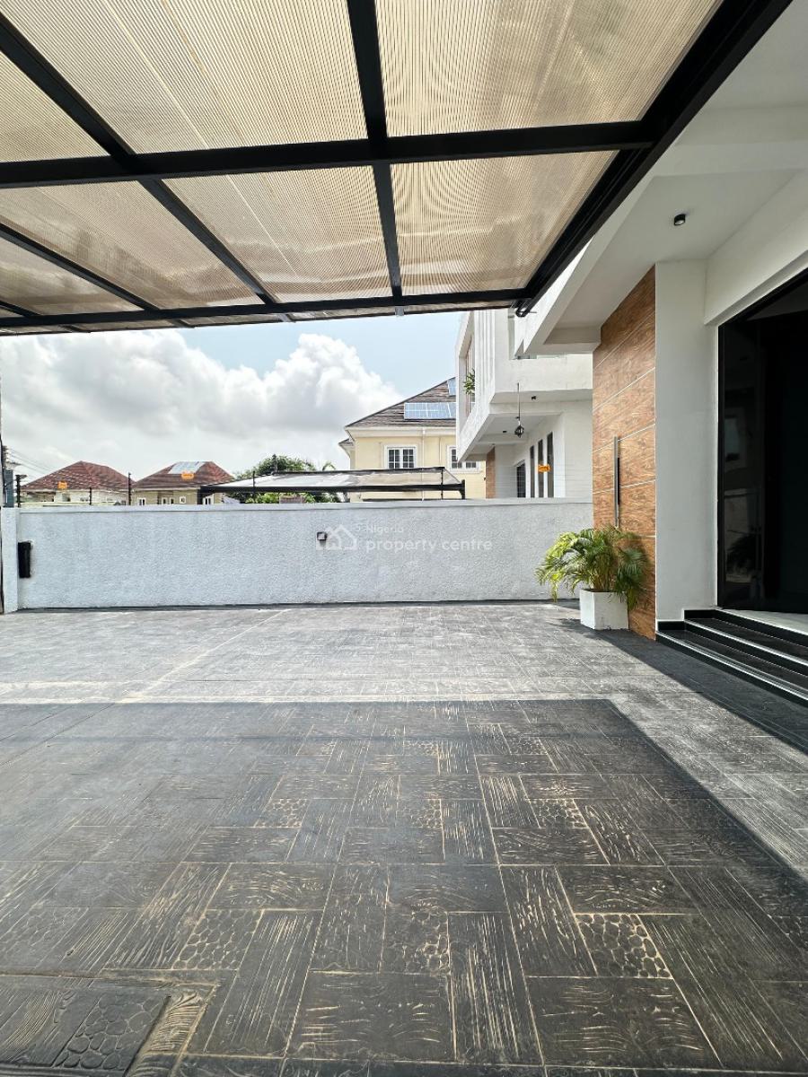 Contemporary 5 Bedroom Fully Detached Duplex with Bq, Pool & Rooftop, Idado, Lekki, Lagos, Detached Duplex for Sale