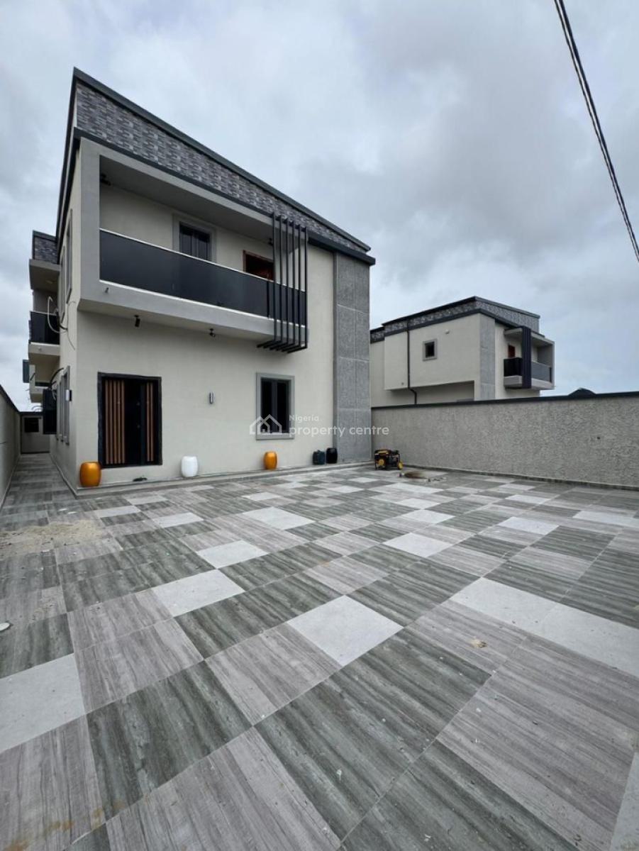 Luxury 4  Bedroom Fully Detached Duplex with Bq & Swimming Pool, Abraham Adesanya, Ajah, Lagos, Detached Duplex for Sale