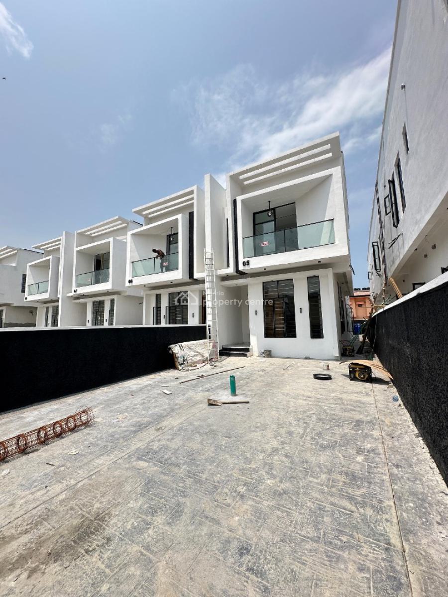 Spacious Luxury 4 Bedroom Semi-detached Duplex with Bq, Idado, Lekki, Lagos, Semi-detached Duplex for Sale